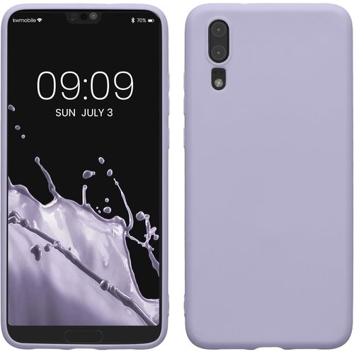 Housse Compatible Avec Huawei P20 Coque - Housse De Téléphone Protection Souple En Silicone - Violet Pastel[Ven8809448]
