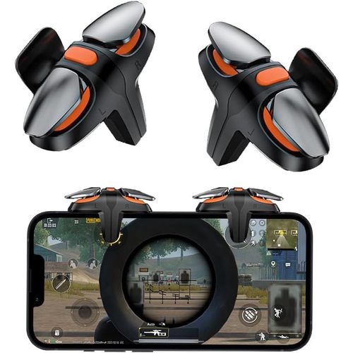 Senior-Gachette Telephone Trigger Accessoires Pour Pubg Mobile Call Of Duty Compatible Avec Android Smartphone Iphone Portable Samsung[L621]