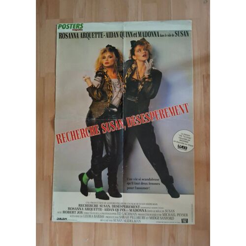 Madonna, Recherche Suzann Désespérément ,Affiche Cinéma