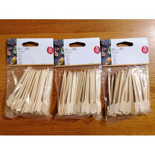 Lot 150 Pics / Brochettes 9 Cm De Haut Neufs