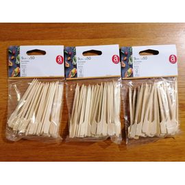 Lot 150 Pics / Brochettes 9 Cm De Haut