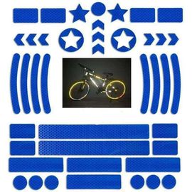 Bande Reflechissante Casque Moto 3 Rouleaux Ruban Réfléchissant 1cm X 8m - Autocollant Pour Vélo Et Vêtements Scotch Fluorescent Action