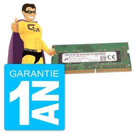 8Go RAM DDR4 PC4-19200S Micron MTA8ATF1G64HZ-2G3E1 SODIMM PC Portable