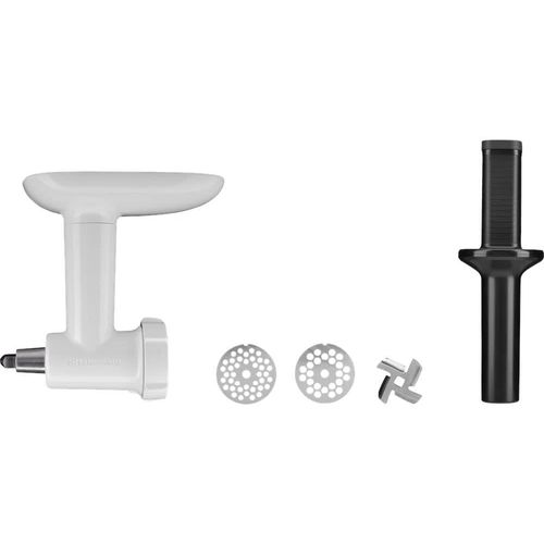 NouvelHorizonstore-Accessoires - 5KSMFGA - Hachoir à Viande pour KitchenAid Robot Pâtissier - Hachoir à Légume - Moulin Alimentaire en Plastique Blanc