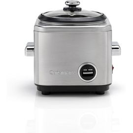 ASFASFq-Cuisinart Rice Cooker 400g | Riz et céréales multicuiseur | Vapeur et maintien au chaud | Fil rétractable | acier inoxydable sans BPA | Tasse à mesurer et cuillère à riz | Livre de recettes i