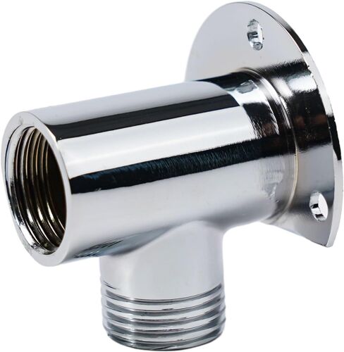 Bras de douche en acier inoxydable, bras d'extension de pommeau de douche, bras de douche résistant à la , extension murale pour pommeau de douche (base de montage)