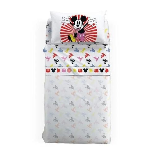 Completo Lenzuola Letto Singolo Mickey Fantasy Caleffi