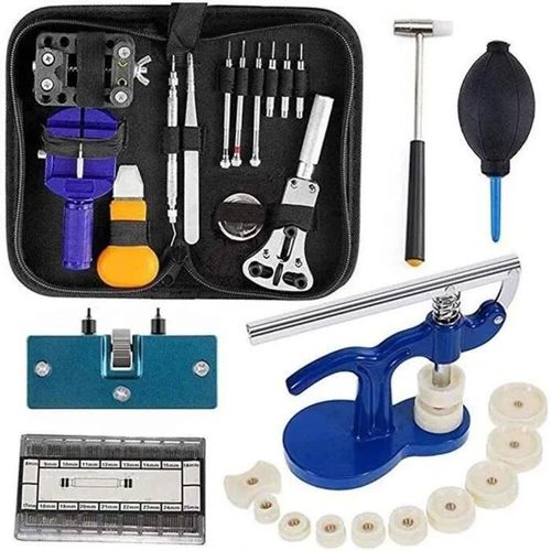 Kit D\'outils De Réparation Pour Montre - Ensemble De Mécanique Pour Toutes Les Montres, Montre Outil De Presse - 389 Pcs / Set