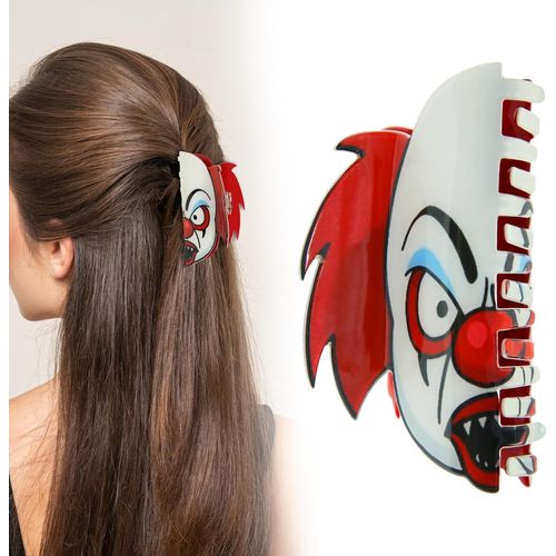 Lbgwp60-Pinces À Cheveux D'halloween En Acrylique, Motif Fantôme, Style Gothique, Accessoires D'horreur, Décorations De Fête, Cosplay, Antidérapantes, Tendance, Pour Cheveux Épais Et Fins, Pour Femme