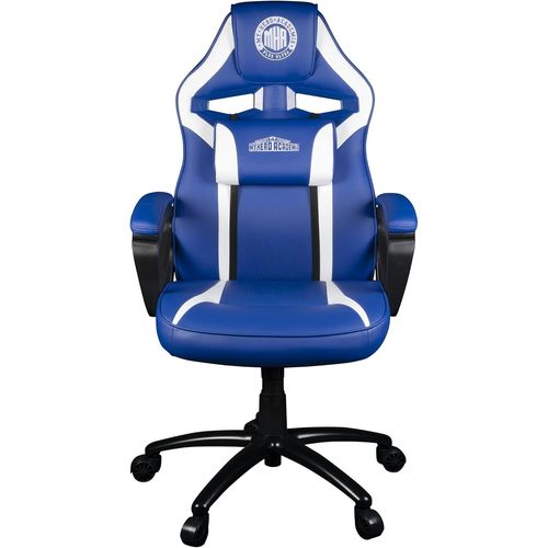 Lbgwp60-My Hero Academia Cha De Bureau Gaming - Inclinaison Siège 15° - Cuir Polyuréthane Lisse - Bleu Et Blanc