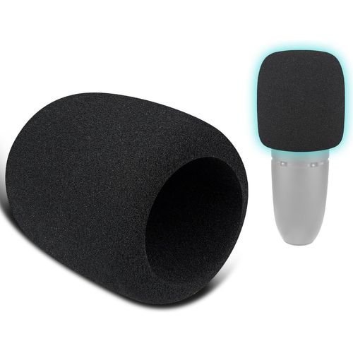 2 Pieces Microphones Pop Filter pour AKG P120 Studio Condenser,Protecteur Microphone Mousse Couvre Pare-Brise