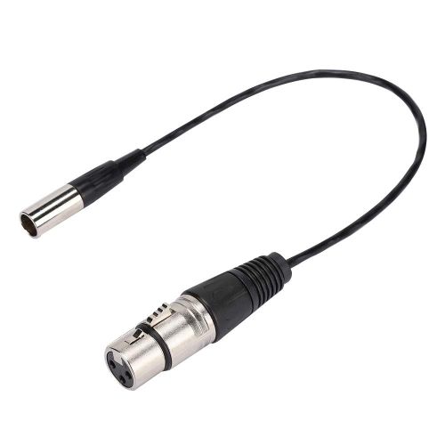 ASFASFq-Câble Mini XLR 3 Broches Mâle vers XLR 3 Broches Femelle blindé avec Fil de Cuivre alvins cables mini xlr Adaptateur Mini Jack XLR Femelle XLR en Przemys¿ i nauka
