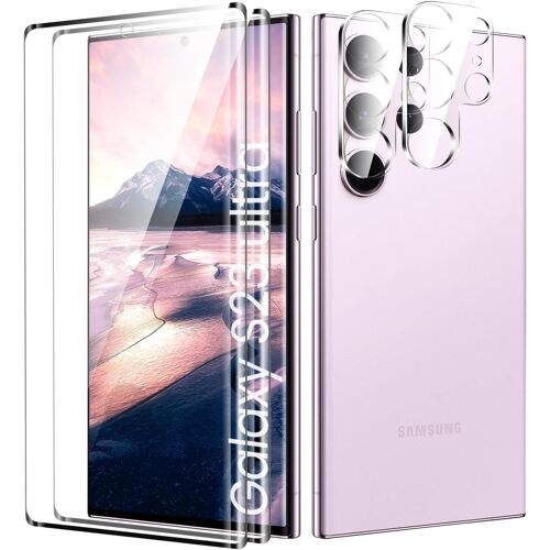 Verres Trempes et Protections Camera Arriere Transparent X2 Pour Samsung Galaxy S23 Plus Little Boutik©