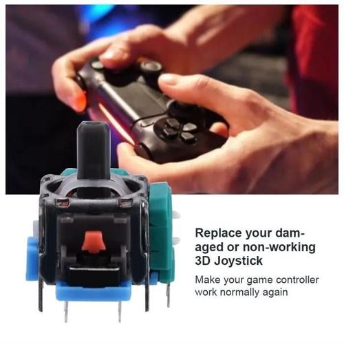 Joystick 3d Analogique - Ps4 - Remplacement - 2 Pièces - Haute Qualité - Facile À Installer