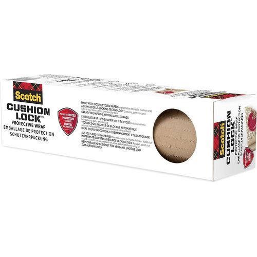 lbgwp60-Cushion Lock Film De Protection-1 Roulea,304Mm X 9,14M-Une Solution Durable Pour L'Emballage,L'Expédition Et Le Déplacement,Sans C aux Ni Ruban Adhésif Nécessaires,Alternative Au Papier Bulle