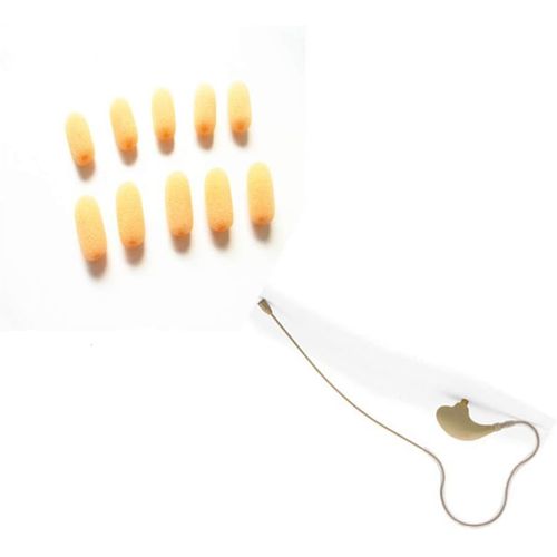 ChenQuanSarl-Lot De 15 Mini-Cravates (Minuscules !) Pare-Br En Mousse Compatible Avec Countryman E6 Et Autres Microphones À Revers