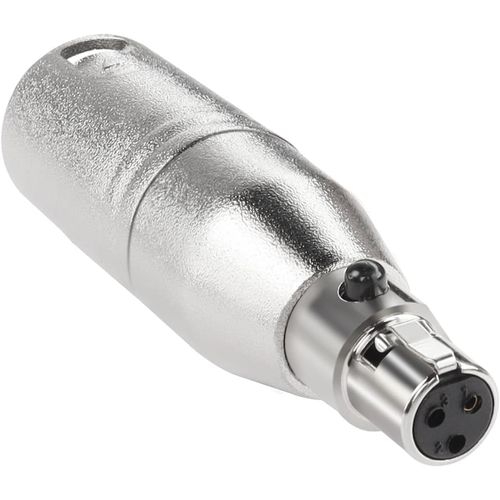 ChenQuanSarl-Adaptateur Audio Xlr Vers Mini Xlr Mâle 3 Broches Vers Mini Xlr Femelle 3 Broches Symétrique Pour Casque Microphone Xlr Vers Mini Xlr Mâle Convertisseur Mâle Pour Appareil Photo, Camésco