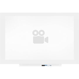 lbgwp60-Tableau Blanc Magnétique | Tableau Blanc Sans Cadre | Peut Être Utilisé Comme Écran De Projection Vidéo | 115 X 75 Cm [Blanc Mat]