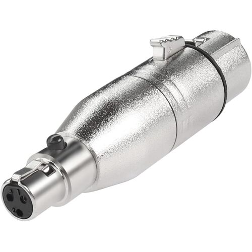 ChenQuanSarl-Adaptateur De Connexion Audio Xlr Vers Mini Xlr Femelle 3 Broches Vers Mini Xlr Femelle 3 Broches Pour Casque Symétrique Xlr Vers Mini Xlr Mâle De Commutation Pour Microphone, Appareil