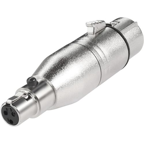 ChenQuanSarl-Adaptateur De Connexion Audio Xlr Vers Mini Xlr Femelle 3 Broches Vers Mini Xlr Femelle 3 Broches Pour Casque Symétrique Xlr Vers Mini Xlr Mâle De Commutation Pour Microphone, Appareil