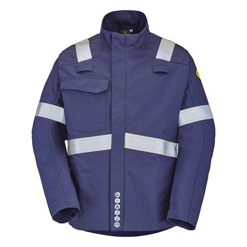 Blouson de travail - atex reflect 260 XP OVERO - bleu marine - T4 CEPOVETT SAFETY