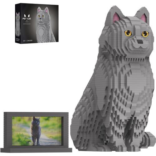 lbgwp60-Ensemble De Blocs De Construction Animal Cat