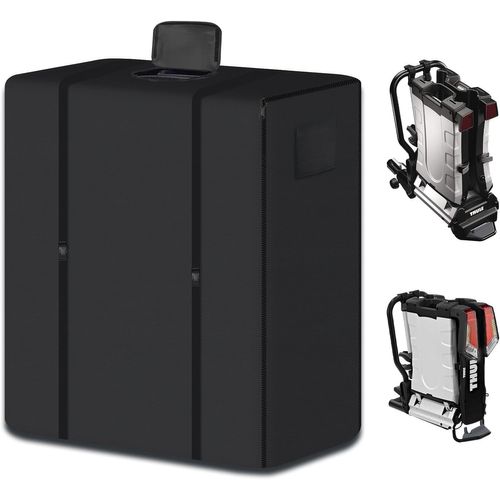 Sac Pour Porte-Vélos Thule Easyfold 931 Et 933,Tissu Oxford 600d Durable Imperméable Sac De Transport Pour Porte-Vélos,Résistant Aux Uv,Indéchirable,60 X 30 X 70 Cm (Schwarz)