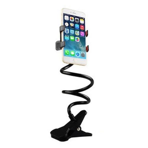 Cpl-360 Clip Support Pour Téléphone Portable Support Portable Flexible Lit Paresseux Support De Bureau Smartphones Bureau Support De Lit Support De Base 70 Cm-Black