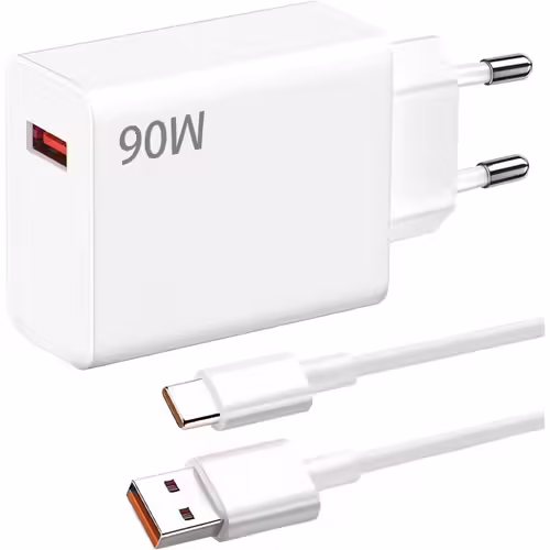 Chargeur Xiaomi 90W, Avec Câble Usb C 1.5M, Prise Turbo Chargeur Rapide Xiaomi 15 14 13 Ultra Poco X7 F7 Pro Redmi Note 13 14 Pro 5G 14T 13T Note 14 13S Poco Pad Lite