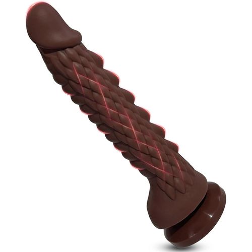 Kal-26.5cm Monstre Gode Réaliste Avec Ventouse, Godemiché Masturbation, Offrant Des Plaisirs Intenses Sex Toys, Godemiché Masturbation Sextoyse Pour Homme Femme Gay (L)