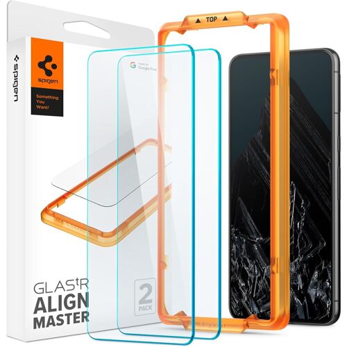 KALANKA-AlignMaster Verre Trempé Compatible avec Google Pixel 8 Pro, 2 Pièces, Installation Facile, Résistant aux Rayures, Clair, Dureté 9H