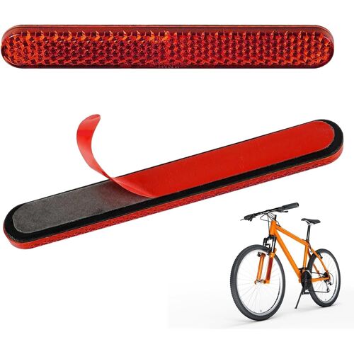 Acdsgd-Lot De 2 Réflecteurs Pour Vélo, Catadioptre Arrière, Moto, Réflecteur De Vélo, Grâce À La Certification E4, Haute Sécurité, Facile À Installer, Convient Pour La Plupart Des Vélos, Motos