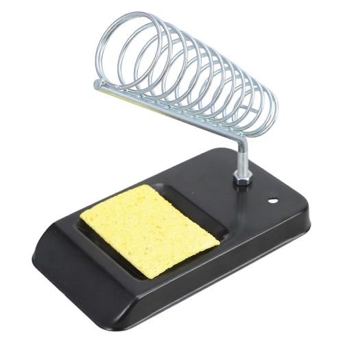 Support de fer à souder à tube simple avec éponge pour accessoires de soudage par résistance électrique à haute température