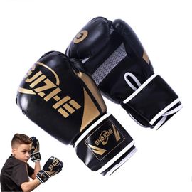 Gants De Boxe Pour Enfants, Gants De Muay Thai, 170 G (6 Oz) Noirs