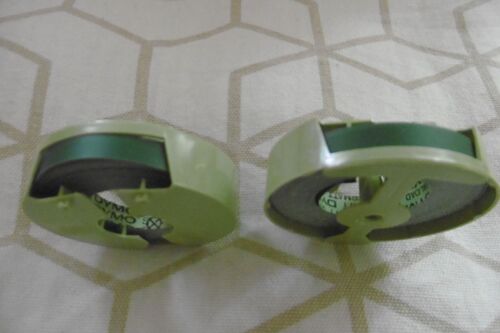 Dymo Ruban Pour Pince Manuelle 6mmx5m Vert Mat Lot De 2