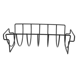 Jerryer Rib Rack Support à rôtir antiadhésif pour poulet, steak et côtes de b?uf, outil de gril pour griller les côtes de b?uf