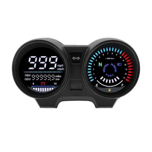 Compteur Kilometrique De Moto, Compteur De Vitesse Numerique, Compteur Kilometrique, Tachymetre A Panneau Numerique Pour Honda Cg150 Fan150 2010 2012