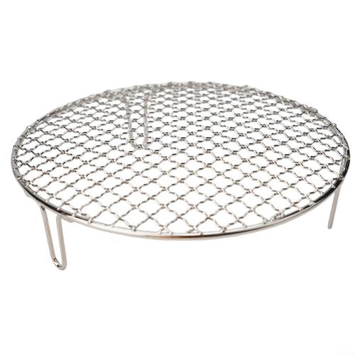 Grille de cuisson en acier inoxydable de qualité supérieure, compatible avec différents types de plaques de cuisson, diamètre 15 cm (25 cm)