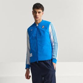 Veste Sans Manches Real Madrid Terrace Icons Adidas - Blue Bird / White - 2xl