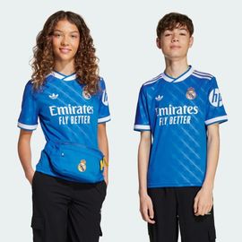 Maillot Third Real Madrid 25/26 Enfants Adidas - Blue Bird - 15-16a