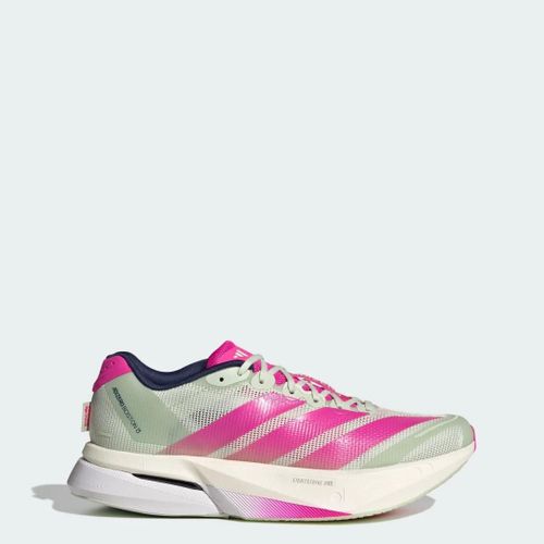 Chaussures Adizero Boston13 Adidas Linen Green Shock Pink Dark Blue