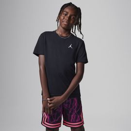 T-Shirt Brodé Jumpman Air Jordan Pour Ado - Noir