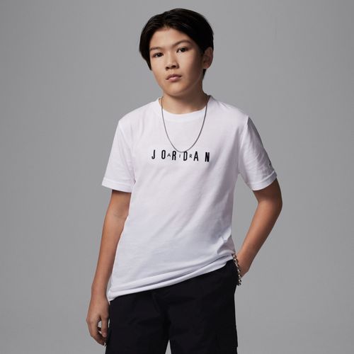 T-Shirt À Logo Brodé Jordan Pour Ado - Blanc
