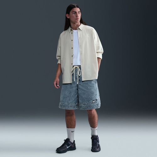 Short De Basket En Denim Nike 25 Cm Pour Homme - Bleu