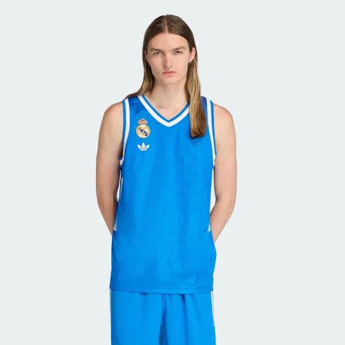 Maillot Third Real Madrid Basketball Adidas - Blue Bird - Xs