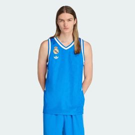 Maillot Third Real Madrid Basketball Adidas - Blue Bird - Xs
