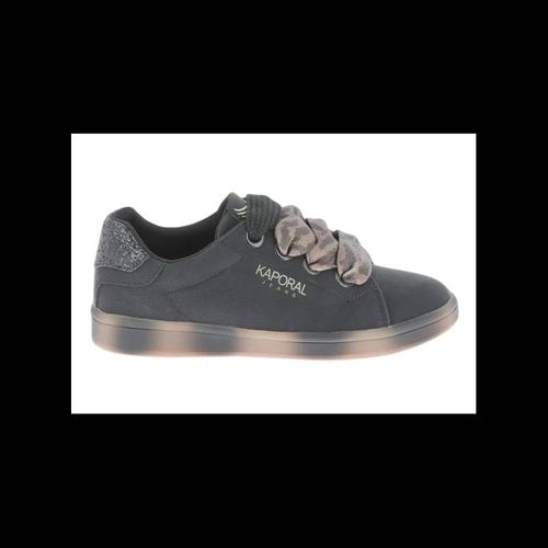 Chaussures Kaporal Baskets Basses Noire Et Léopard