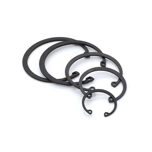 Anneau de retenue en C pour trou, rondelle en acier au manganèse noir 65, anneau de retenue interne, arbre CircliP M6-M80 (M42)