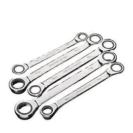 Clé à cliquet double tête en chrome vanadium 819 mm (couleur : 6 mm 8 mm)