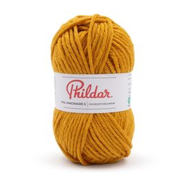 Phil Imaginaire¿6 ¿ Phildar ¿ Laine Épaisse Cocooning. Color : Tournesol Jaune